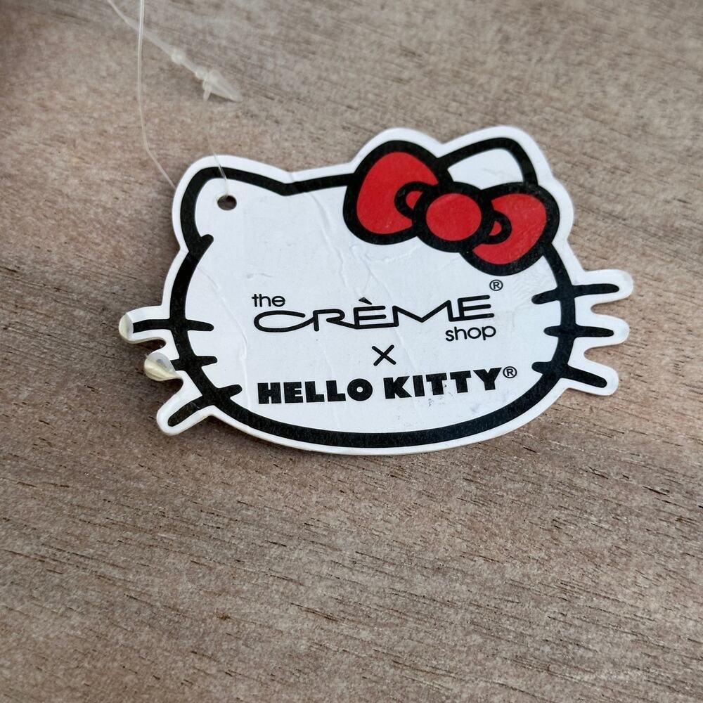 Hello Kitty Creme Shop Makeup Bag Red Bow Cosmetic Toiletry New - Picture 11 of 11